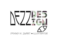 a logo for nezzie design